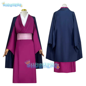 Anime Demoon Slayeer Uzui Tengen Cosplay Costume Uniform Demon Annihilation Blade Sound Pillar Halloween Outfit Shusheng