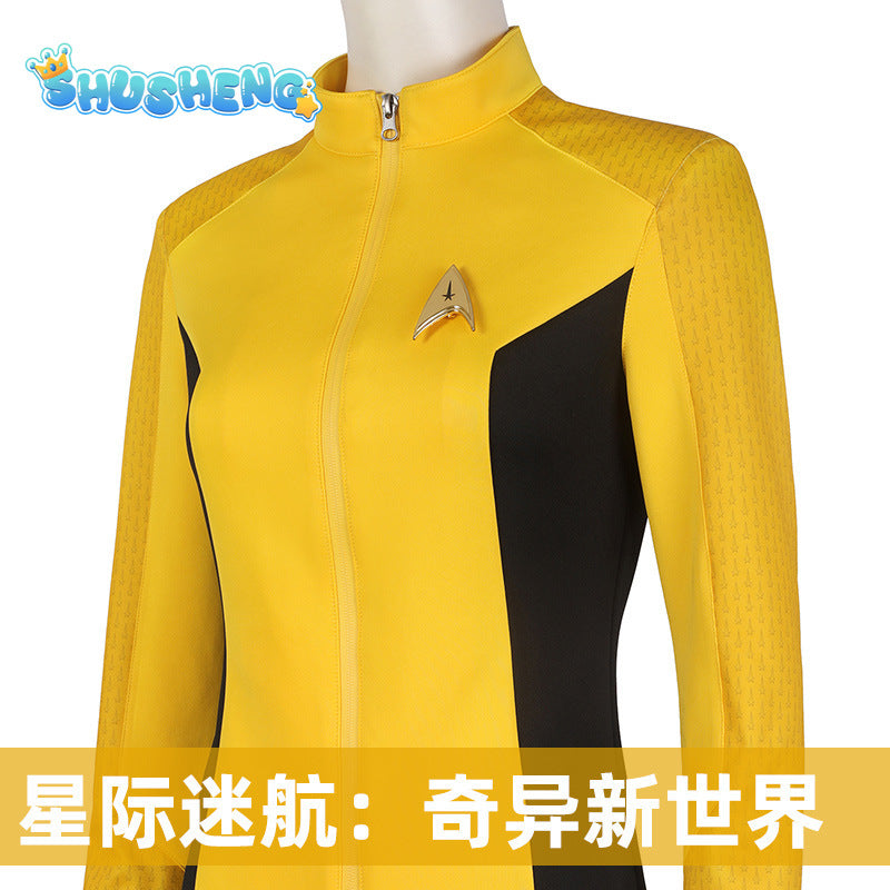 Star Trek: Strange New Worlds Cosplay Jacket Coat Halloween Christmas Party Costume Cos Clothes Stage Performance Role Play