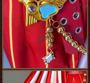 Game Identity V Knights Richard Sterling Cosplay Costume Fancy Anime Clothing Party Suit Halloween Carnival Uniforms Handsome