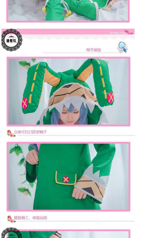 DATE A LIVE Himekawa Yoshino Elves Dress Uniform Outfits Anime Cosplay Costumes