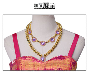 Barbie: Life in the Dreamhouse Barbie cos Fashion Barbie Princess Dress cosplay Anime Style Dress for Women
