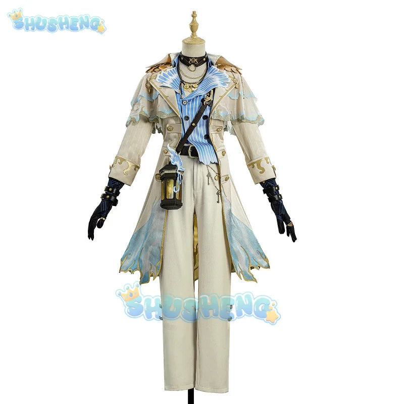 Identity V Naib Subedar Mercenary Fashion Game Suit Cool Handsome Uniform Cosplay Costume Halloween Party Outfit S-XXL