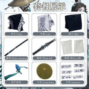 Game Identity V Jack the Ripper Cosplay Costume With Hat Halloween Carnival Uniform Anime Clothing Party Suit
