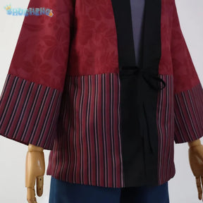 Anime DAN DA DAN Hashaka Baba Cosplay Highway Baba Costume Halloween Party New Coat Pants Set Men Women Casual Uniform S-XXL