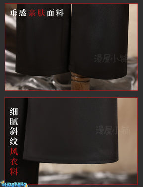Osamu Dazai Cosplay Costume Black Trench Jacket Pants Gloves bandage Dazai Osamu Outfits Uniform Halloween Kostum For Anime Comic Con