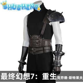 Game Final Fantasy VII Cloud Strife Cosplay Costume  Outfits Uniform Full Suit Halloween Party Costumes