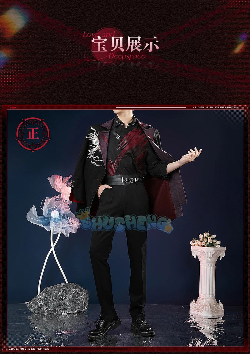 Love And Deepspace Sylus Endless Marauders Cosplay Costume Game Anime Party Uniform Hallowen Play Role Clothes Clothing Shusheng