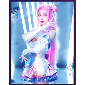 Star Guardian Kaisa Cosplay League of Legends/LOL: Star Guardian Kai'Sa SG Costume Ahri Akali Halloween Costumes