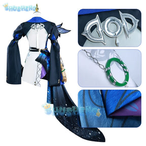 Honkai: Star Rail Jade Cosplay Costume Cos Game Anime Party Uniform Hallowen Play Role Clothes Clothing Dress