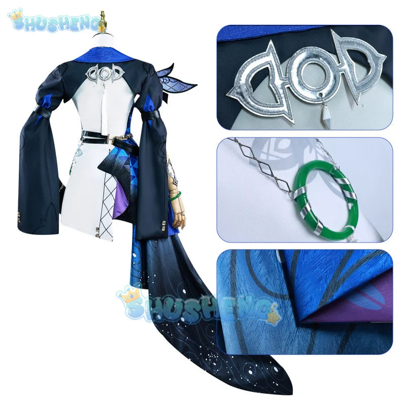 Honkai: Star Rail Jade Cosplay Costume Cos Game Anime Party Uniform Hallowen Play Role Clothes Clothing Dress