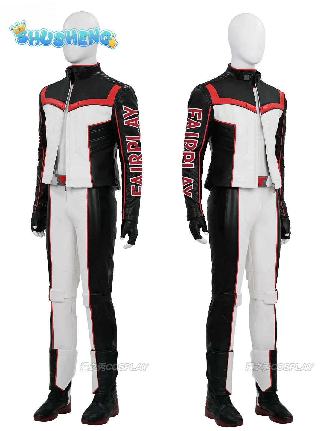 Movie Cosplay Series:  New Super man-Mr. Terrific  Cosplay high quality Costume full set Comprehensive sizes available Shushengcos