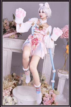 Anime Game Naraka: Bladepoint Feria Shen Cosplay Costume Chinese Style Hanfu Dress Winter Skirt Woman Sexy Kawaii Party Suit