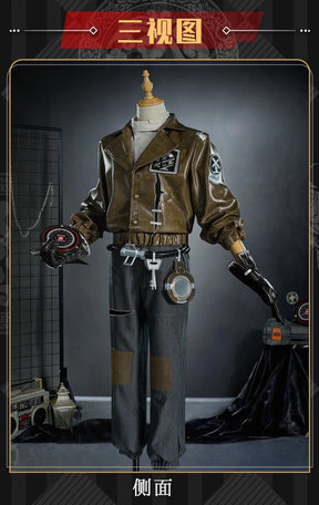 Identity Ⅴ Prospector Highway Knight Cosplay Costume Uniform Halloween Carnival Party Christmas Play Role Clothes Clothing