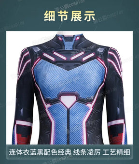 Split Fiction Mio Hudson‌ Cosplay Costume Jumpsuit Halloween Carnival Party Christmas Play Role Clothes Clothing for Women