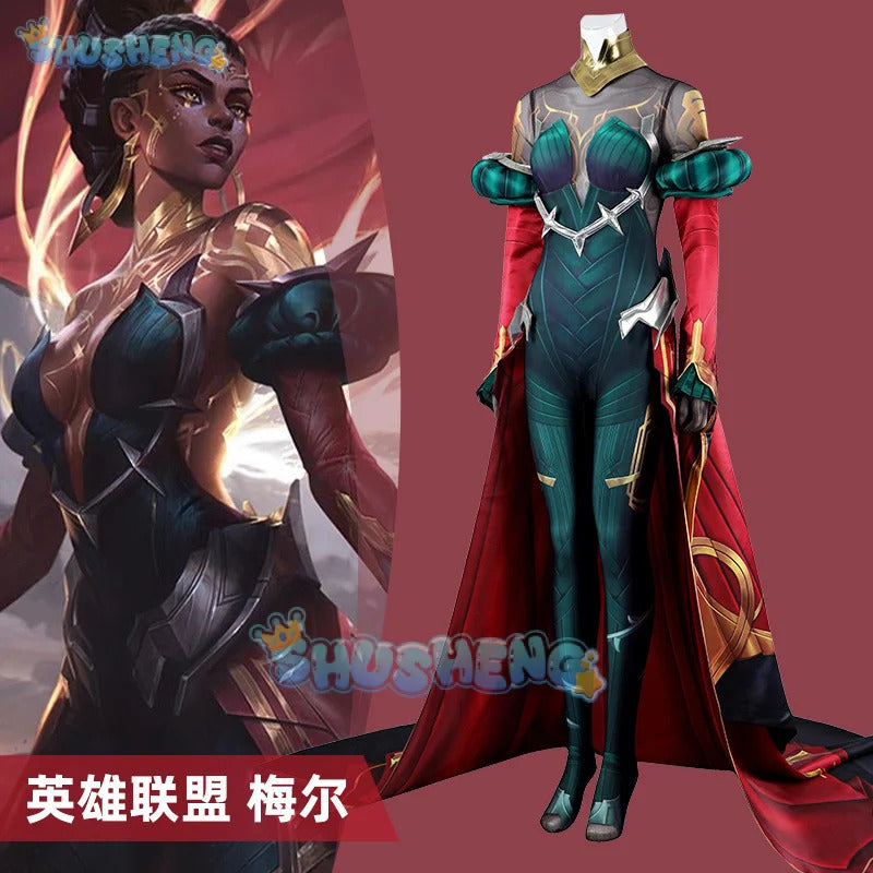 League of Legends LOL Mel Cosplay Costume Uniform Halloween Carnival Party Christmas Play Role Clothes Clothing for Women