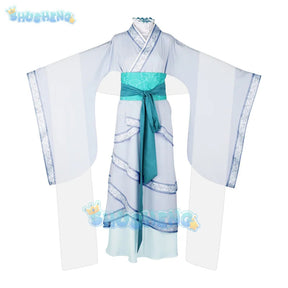 Anime The Apothecary Diaries Jinshi Cosplay Costume White Dress Headwear Earrings Kusuriya No Hitorigoto Maomao Women Outfit Cos