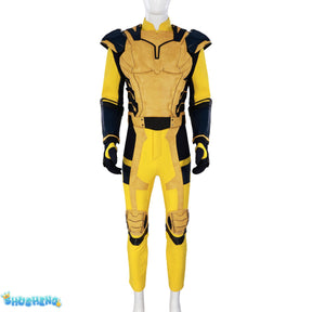 New Movie Wolverine Cosplay Costume Jumpsuit Vest Gloves Belt Wolf Steel Claw For Men Custom Made