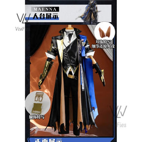 Młynar Nearl Cosplay Costume Arknights Game Suit Mlynar Uniform Halloween Carnival Party Outfit Men XS-3XL New