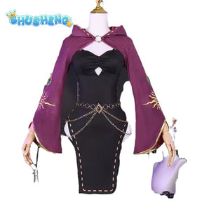 Game Identity V Fiona Gilman Cosplay Costume Role Play Comic Con Dress Hallowmas Party Wigs Anime Prop