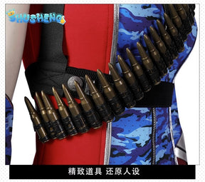 Carnival Halloween The Boys Season 4 Firecracker Cosplay Costume New Heroine Bullets Outfit Battle Jumpsuit With Props