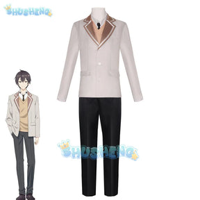 Anime Roshidere Masachika Kuze Cosplay Costume Wig Suit School Uniform Jacket Alya Alisa Mikhailovna Kujou Halloween Women Men