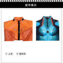 Overwatch 2 Cosplay Juno Costume Leather Coat Jumpsuit Outfit Elastic Bodysuit Full Set and Individual Items Are Sold Custom Siz