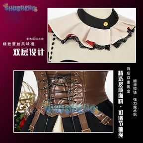 BanG Dream Ave Mujica Doloris Misumi Uika Cosplay Costume Uniform Halloween Carnival Party Christmas Play Role Clothes Clothing