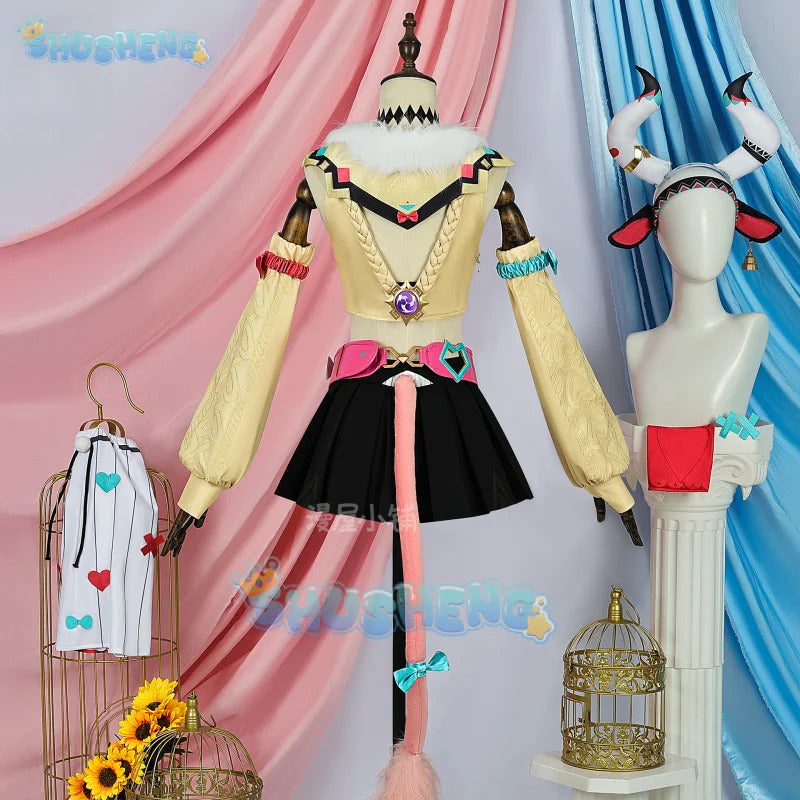 Genshin Impact Varesa Cosplay Costume Uniform Halloween Carnival Party Christmas Play Role Clothes Clothing for Women