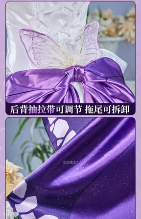 Game Honkai：Star Rail Castorice Cosplay Costume Halloween party new sweet dress wig accessories props Woman uniform set