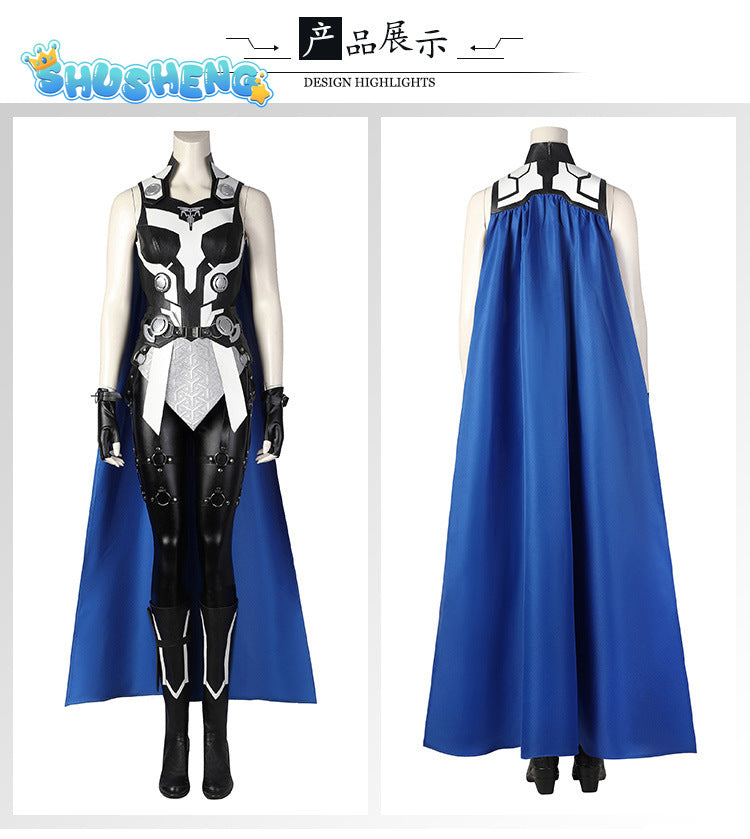 Thor Love and Thunder Valkyrja Cosplay Costume Disguise Clothing Halloween Carnival Suit