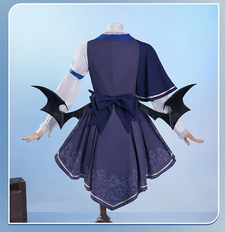 Vtuber Higashi Yukihasu Cosplay Costume Uniform Halloween Carnival Party Christmas Play Role Clothes Clothing for Women