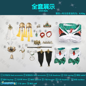 Yunli Cosplay Costume Honkai Star Rail Carnival Uniform Wig Anime Halloween Costumes Women Game
