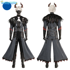 Sephiroth Cosplay Costume FF 7 Leather Trench Coat and Accessories Full Set and Individual Items Are Sold Fantasy Suit Helloween