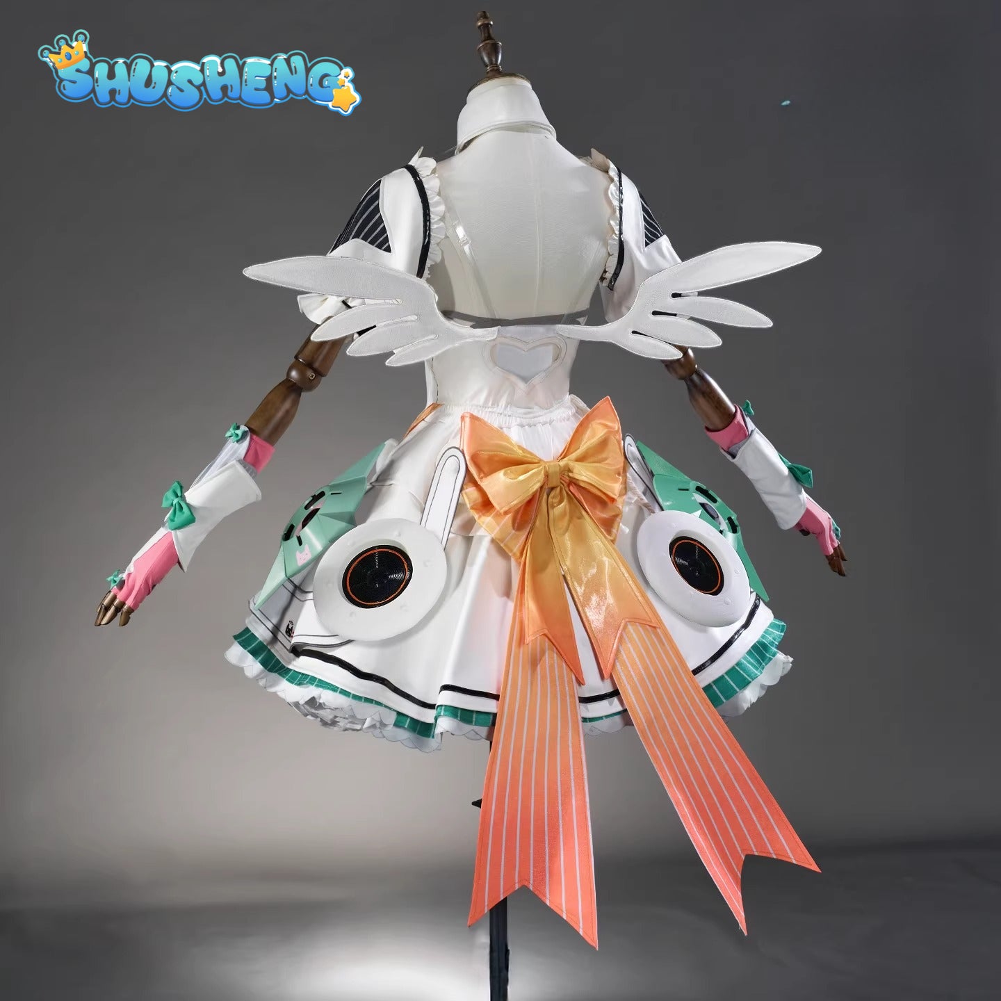 Game Cosplay Series:  Zenless Zone Zero Aria Cosplay Cute Complete set of clothing wings Shushengcos S-XL