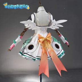 Game Cosplay Series:  Zenless Zone Zero Aria Cosplay Cute Complete set of clothing wings Shushengcos S-XL