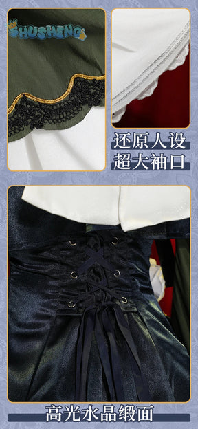 Anime Rin Len Cosplay Kagamin Rin Costume Hatglove accessories Halloween Christmas cute Lolita evening dress Woman New uniform