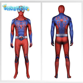 Scarlet Spider Cosplay Costume For Men Jumpsuit Bodysuit Across Fresh Halloween Carnival Party Role Play Suit New