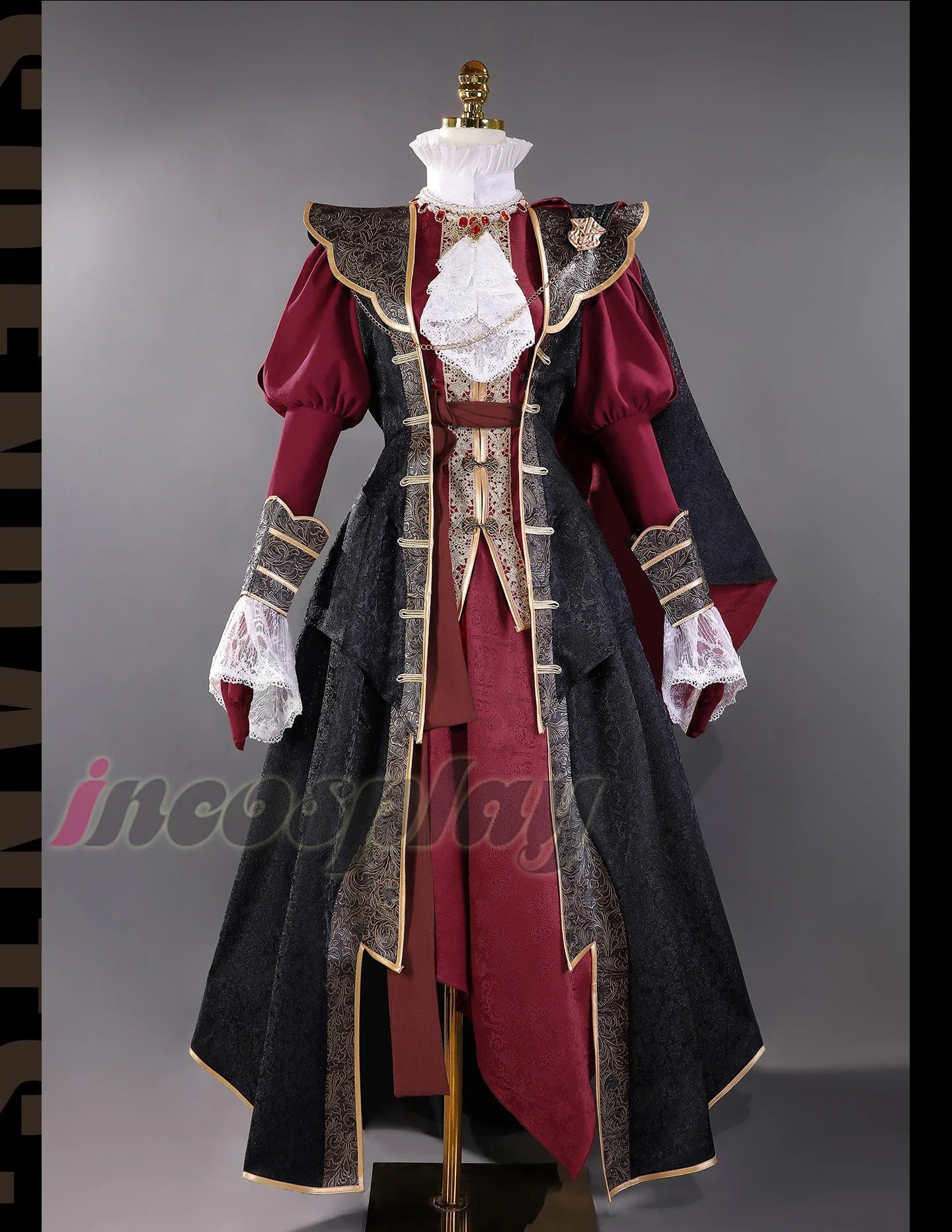 Shusheng-R Game Bloodborne Cainhurst Cosplay Costume Uniform Halloween Carnival Party Christmas Play Role Clothes Clothing