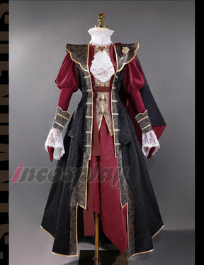 Shusheng-R Game Bloodborne Cainhurst Cosplay Costume Uniform Halloween Carnival Party Christmas Play Role Clothes Clothing