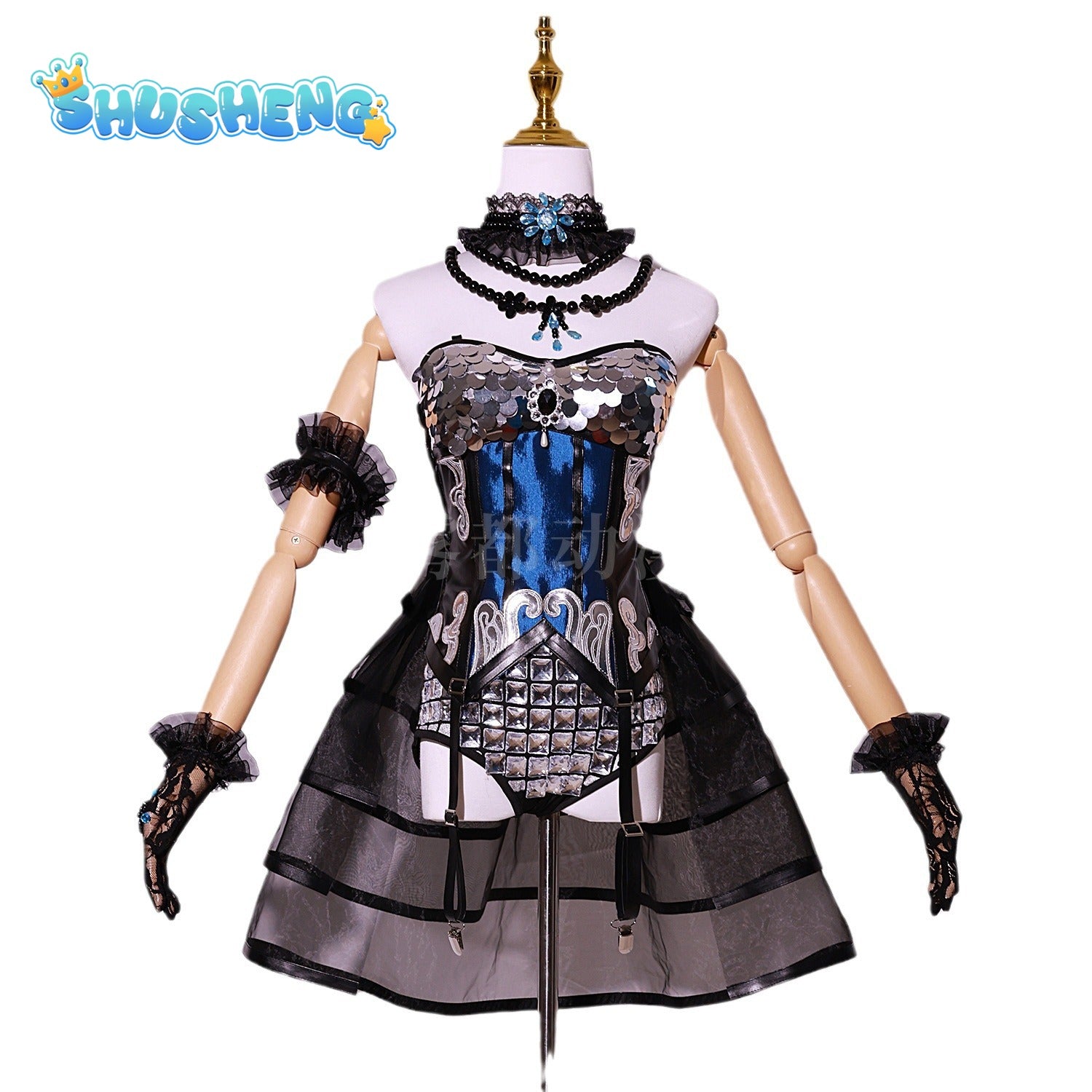 Anime Game IdentityⅤMargaretha Zelle Cosplay Costume Kroto Female Dancer Wig Sweet Elegant Dress Woman Sexy Carnival Party Suit