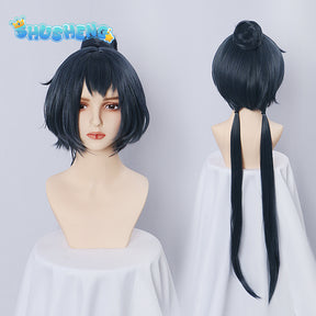 Yunli Cosplay Costume Dress Wig Honkai Star Rail Uniform Earrings Headwear Huaiyan Xianzhou Zhuming Halloween Party for Women