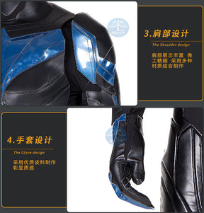 Titans Nightwing Cosplay Costume Carnival Halloween Cosplay Dick Grayson Jumpsuit Superhero Robin Outfit Fancy Men Costume