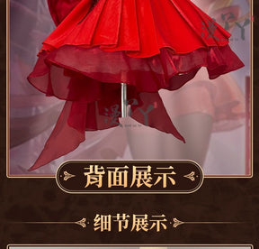 Anime Soryu Asuka Langley Cosplay Costume Shikinami Asuka Red Off Shoulder Dress Gown Ball Evening Suit Halloween
