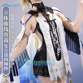 Cartethyia Cosplay Costume Game Wuthering Waves Uniform Halloween Carnival Party Christmas Play Role Clothes Clothing for Women