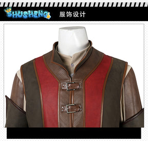 Baldur's Gate Gate Wyll Cosplay Costume Deluex Coat Shirt Pants Outfits BG3 Wyll Fancy Dress Suit Fantasia Role Play Uniform