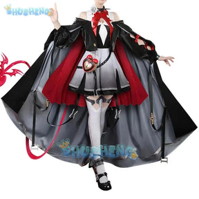 Shusheng Arknights Nymph Cosplay Costume Cos Game Anime Party Uniform Hallowen Play Role Clothes Clothing