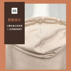 Kora cosplay rebel cos moon Carl Kora costume cloak belt waist cover pants props set Halloween fashion women's fantasy uniform