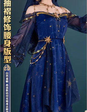 Identity Ⅴ Ada Mesmer Psychologist Emil Patient Cosplay Hengmeng Costume Halloween New Men Women Fashion Prop wig Dress Uniform