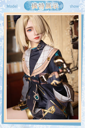 Genshin Impact Freminet Cos Men Dreaming Costume Game Anime Party Fontaine Uniform Hallowen Play Role Clothes Clothing New Skin