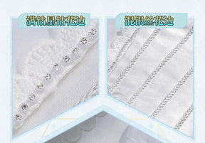 Anime Miku Cospaly  miku Costume Jumpsuit skirt leg, tie socks headwear, props accessories complete set Halloween women uniform